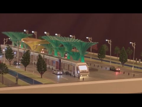 Azerbaycan Metro Durağı Mimari Maketi