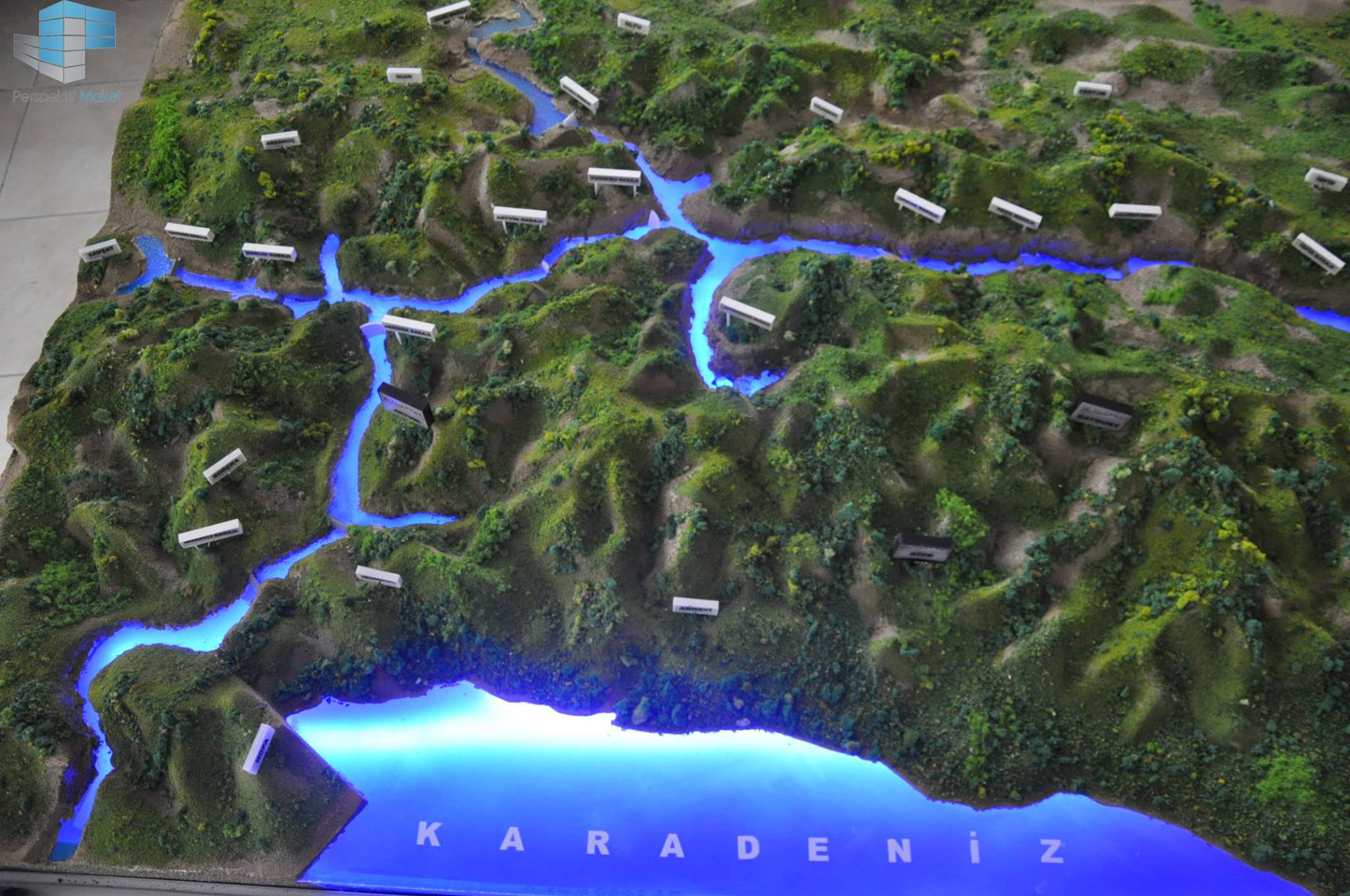 Karadeniz Bölgesi Baraj Maketleri maket projesi – Görsel 6 Karadeniz Bölgesi Baraj Maketleri görsel 6