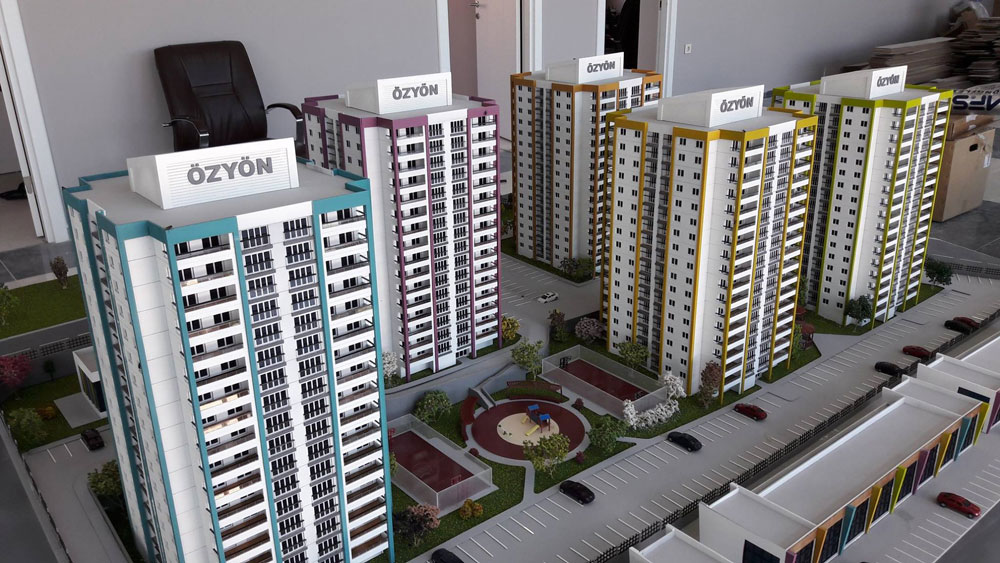 Özyön İnşaat Konut Projesi maket projesi – Görsel 10 Özyön İnşaat Konut Projesi görsel 10
