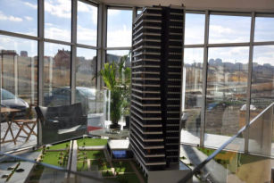 Azel Kule Ankara Mimari Konut Maketi görsel 2