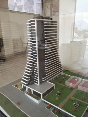 Azel Kule Ankara Mimari Konut Maketi görsel 4