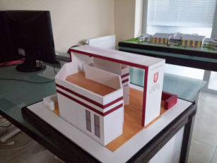 Fuar Standı Maketi, Endüstriyel Maket görsel 2