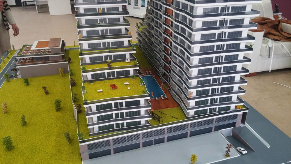 Biopart Zafer Konut Mimari Maketleri görsel 2