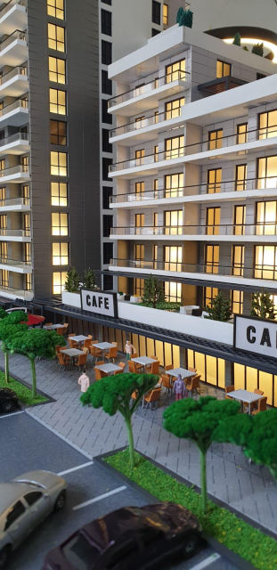 Çelikler İnşaat Mimari Maket Konut Projesi görsel 5