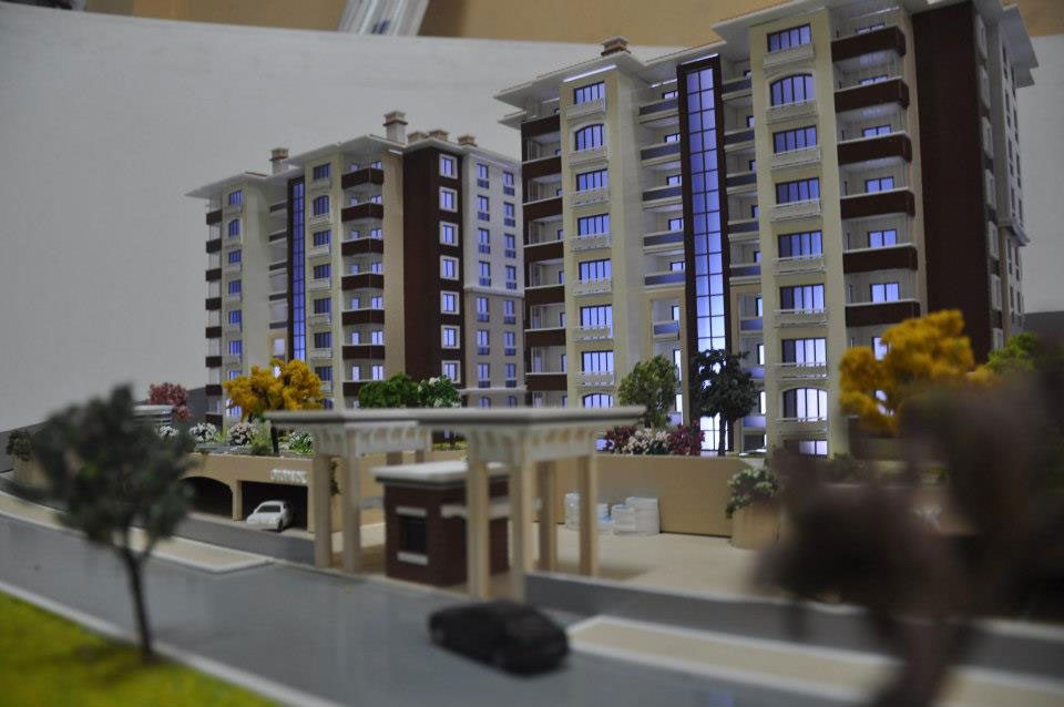 Amasya Konut Mimari Maket Projesi