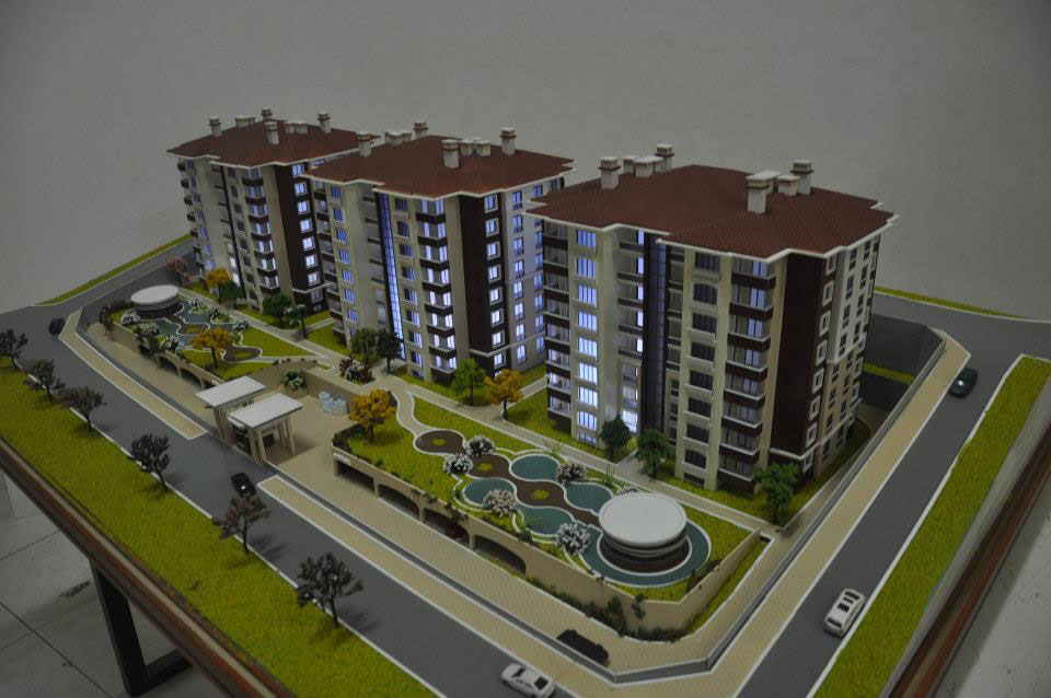 Amasya Konut Mimari Maket Projesi görsel 4